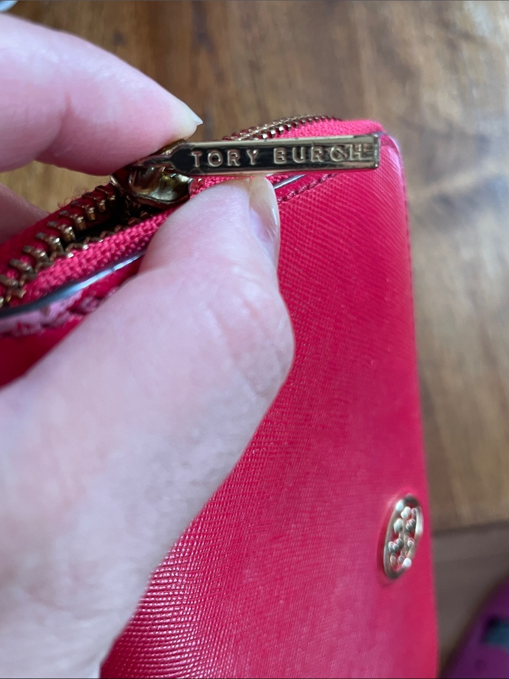 Tory Burch Pink Wallet - Picture 6 of 8
